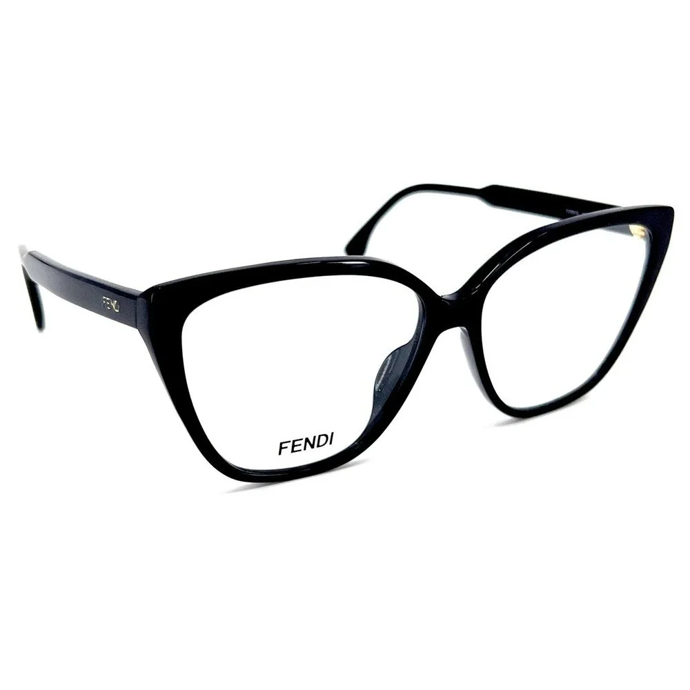 NEW!!! FENDI Eyeglasses FE50013I 001 Authentic